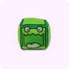 Cube Geometry Dash Plushie