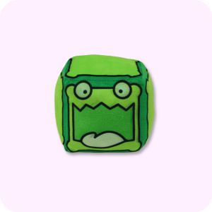 Cube Geometry Dash Plushie