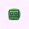 Green Geometry Dash Plushie