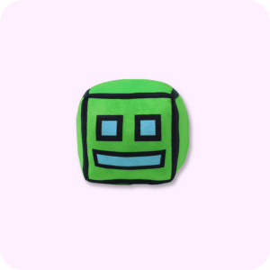 Green Geometry Dash Plushie