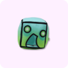 Green Panic Geometry Dash Plushie