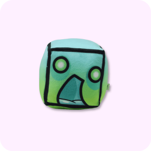 Green Panic Geometry Dash Plushie