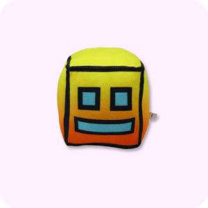 Orange Geometry Dash Plushie