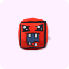 Red Four Teeth Geometry Dash Plushie