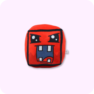 Red Four Teeth Geometry Dash Plushie