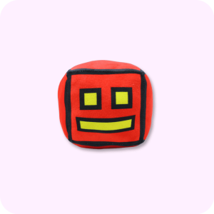 Red Geometry Dash Plushie