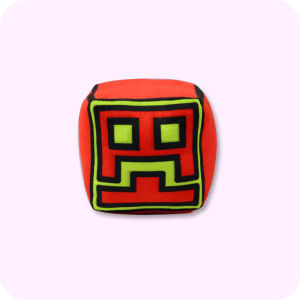 Red Skull Geometry Dash Plushie