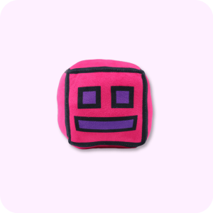 Rose Pink Geometry Dash Plushie