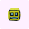 Yellow Geometry Dash Plushie